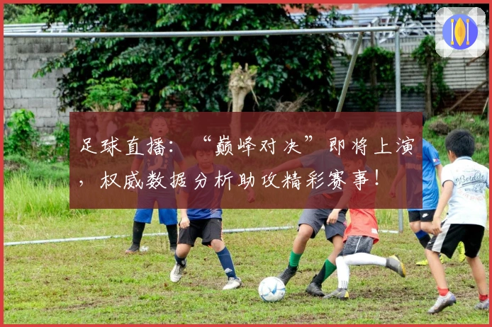 足球直播：“巅峰对决”即将上演，权威数据分析助攻精彩赛事！